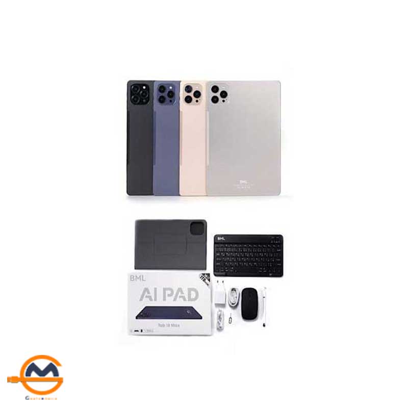 تبلت 11 اینچ BML مدل Tab 18 Max ظرفیت 1 ترابایت رم 16 گیگ با گارانتی و کد ریجستری